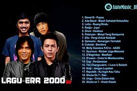 Lagu Hits Tahun 2000 Songs